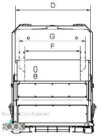 container zubehör  presscontainer 6, x4 m3  