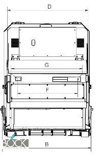 zubehör container  presscontainer ergo bis m3 x4  