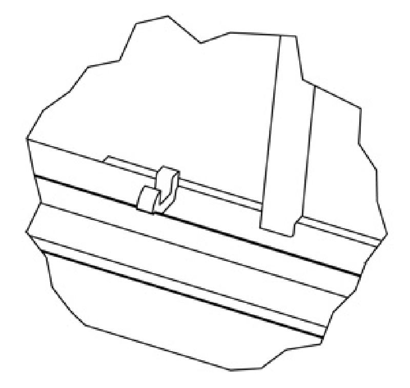 Zeichnung Detailansicht: Kantteile anstelle von Bodenspannten