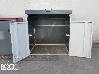 container zubehör  behälter cbm müllhaus für 1,1 aus stahl  