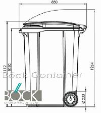 zubehör container   abfalltonne mgb liter  