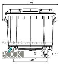 zubehör container  mgb abfalltonne  liter  